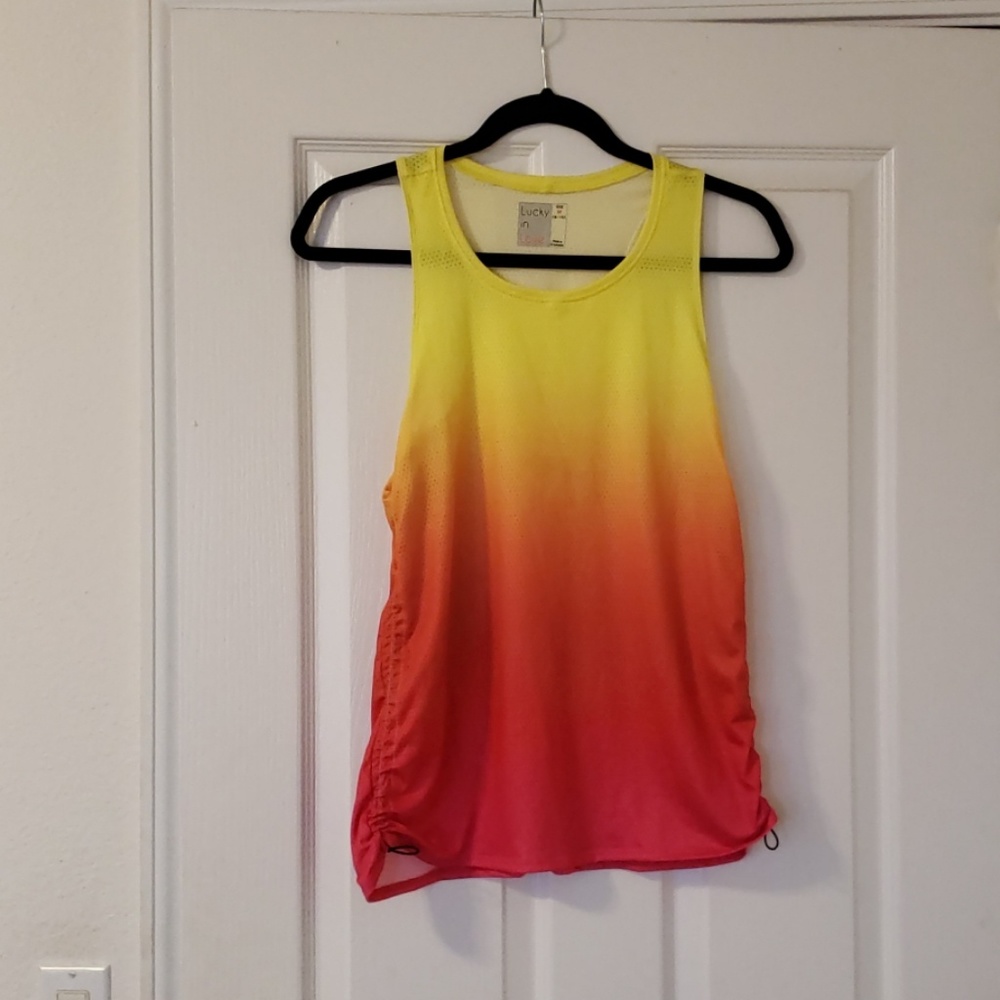 Sunset running tank